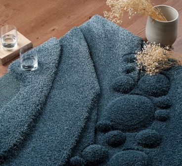 Glenn Fulton Interiors Gütersloh, Beiriz Teppich Mare aus der Origin Kollektion