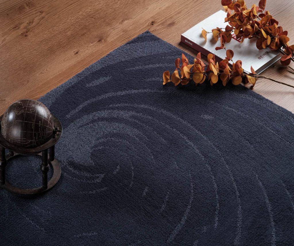 Glenn Fulton Interiors Gütersloh, Beiriz Teppich Storm aus der Origin Kollektion