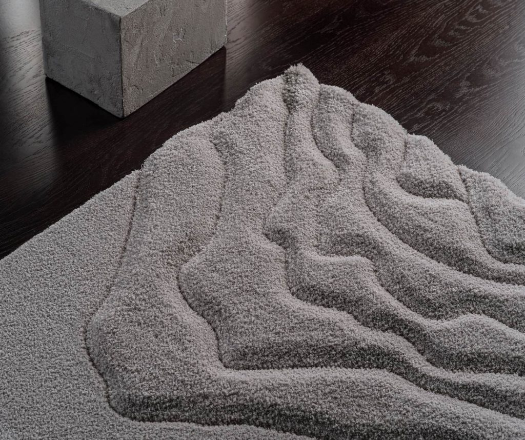 Glenn Fulton Interiors Gütersloh, Beiriz Teppich Waterfall aus der Origin Kollektion