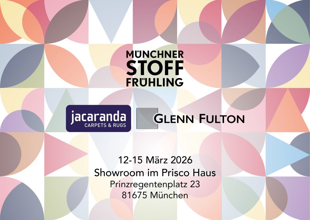 Glenn Fulton Interiors, Gütersloh, Einladung zum Münchner Stofffrühling