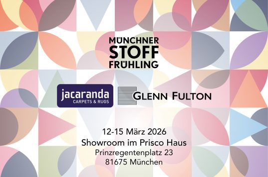 Glenn Fulton Interiors, Gütersloh, Einladung zum Münchner Stofffrühling